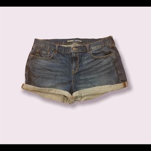 Womens Old Navy Boyfriend Style Shorts Size 16